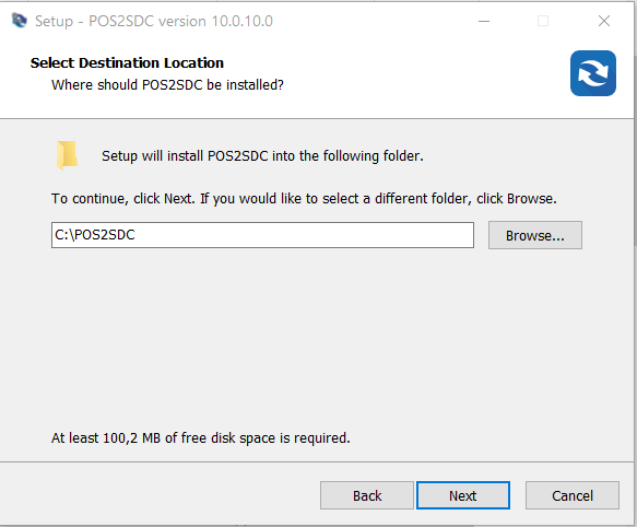 POS2SDC instalacija - licenca