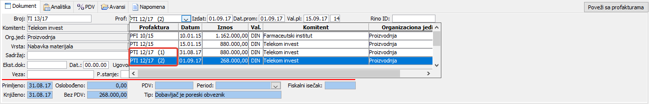 Snimak ekrana uz prethodni pasus