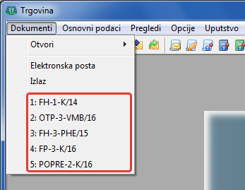 Snimak ekrana uz prethodni pasus