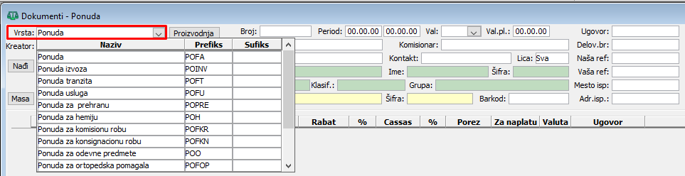 Snimak ekrana uz prethodni pasus